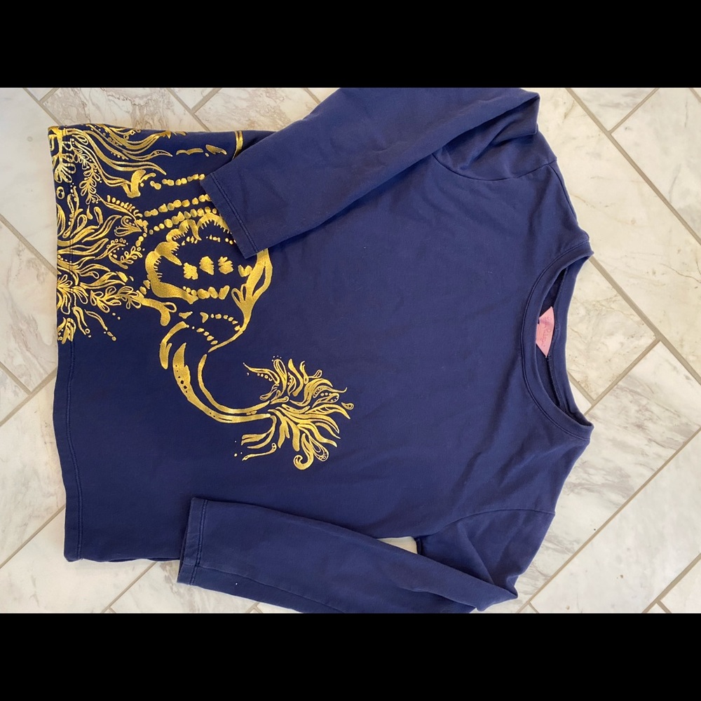 Lilly Pulitzer navy tunic
